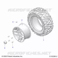 RADS, REAR TIRE