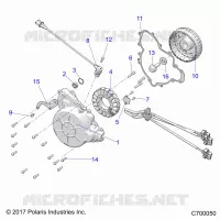 ENGINE, STATOR AND FLYRAD