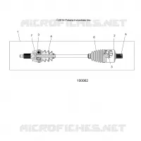 ANTRIEB, DRIVE SHAFT, FRONT