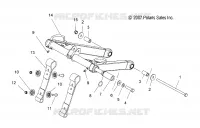 FRONT Drehmomentarm