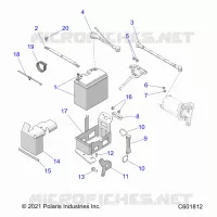 ELEKTRIC, BATTERY BOX  ASM.