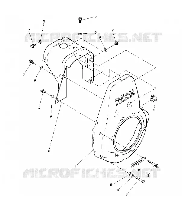 Gebläsegehäuse STARTRAK (4914141414046A)