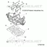 CHASSIS, MAIN FRAME AND SKID PLATES