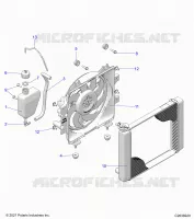 ENGINE, KÃŒHLSYSTEM, RADIATOR, FAN & OVERFLOW BOTTLE