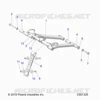 SUSPENSION, FRONT DREHMOMENTARM