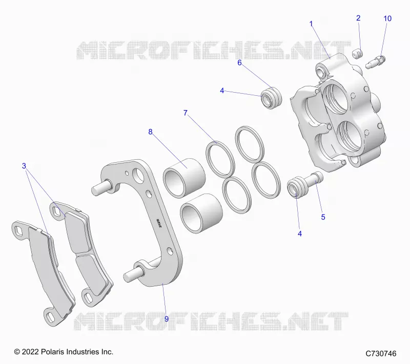 BRAKES, BREMSZANGE VORNE