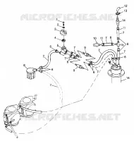 KRAFTSTOFFSYSTEM (DELUXE) SL 700 Deluxe B974072 and Intl. SL 700 Deluxe I974072 (4940874087A012)