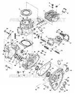 CRANKCASE AND ZYLINDER