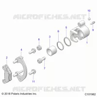 BRAKES, HINTERSATTELS