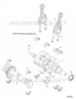 ENGINE, KURBELWELLE AND BEARINGS