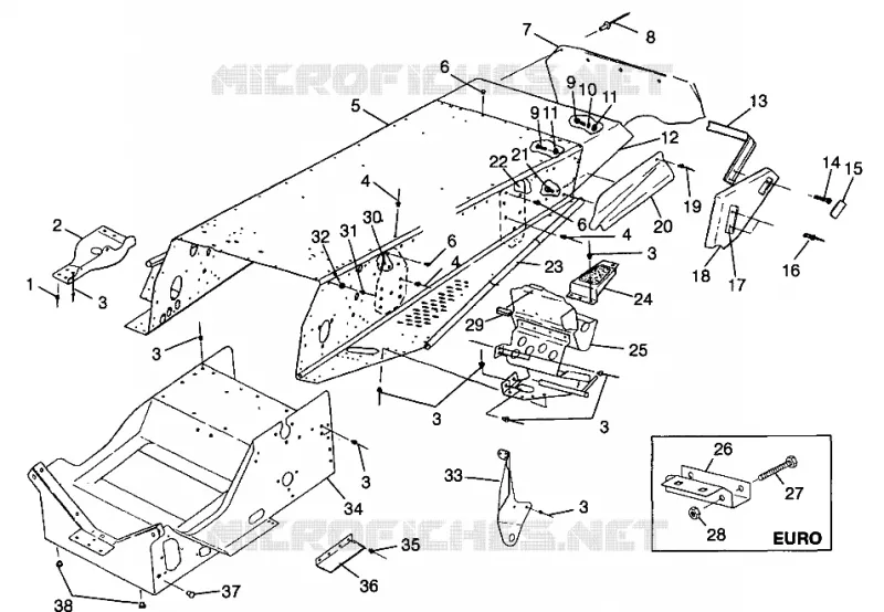 TUNNEL 600 RMK 0980958 AND EUROPEAN 600 RMK E980958 (4944634463A005)