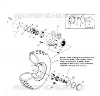 VORDERRAD ASSEMBLY Scrambler W957840 (4927252725B006)