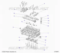 ENGINE, ZYLINDERKOPF AND VALVES