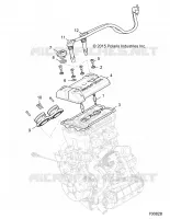 DROSSELKLAPPENGEHÃ„USE AND VALVE COVER
