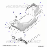 KRAFTSTOFFSYSTEM, FUEL TANK ASM.