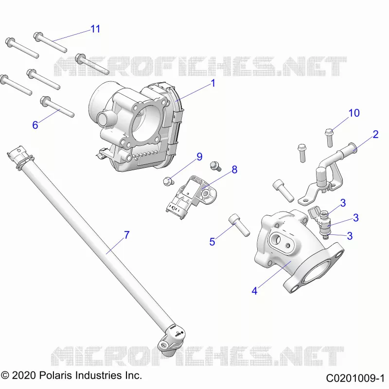 ENGINE, DROSSELKLAPPENGEHÃ„USE AND FUEL RAIL