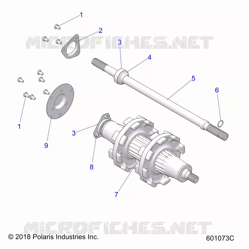 DRIVE TRAIN, JACKSHAFT AND ANTRIEBSWELLE