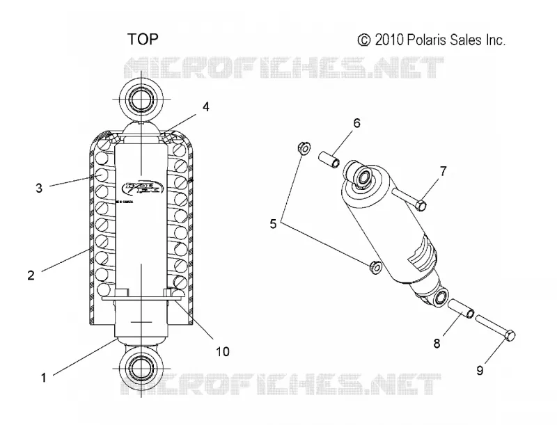 FRONT TRACK SCHOCK (7043715)