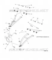 FRONT SUSPENSION A-ARMS