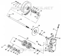 ANTRIEB CLASSIC TOURING 0973365 and EUROPEAN CLASSIC TOURING E973365 (4938493849B010)