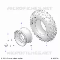 RADS, FRONT TIRE