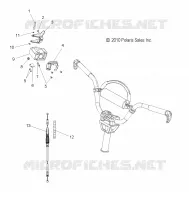 MOTOR, DROSSELN CONTROL ASM.