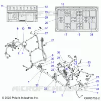 ELEKTRIC, WIRE HARNESS, CHASSIS
