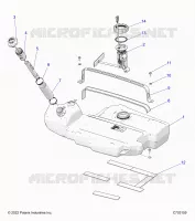 KRAFTSTOFFSYSTEM, FUEL TANK