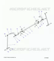 SUSPENSION, REAR STABILISATORSTANGE