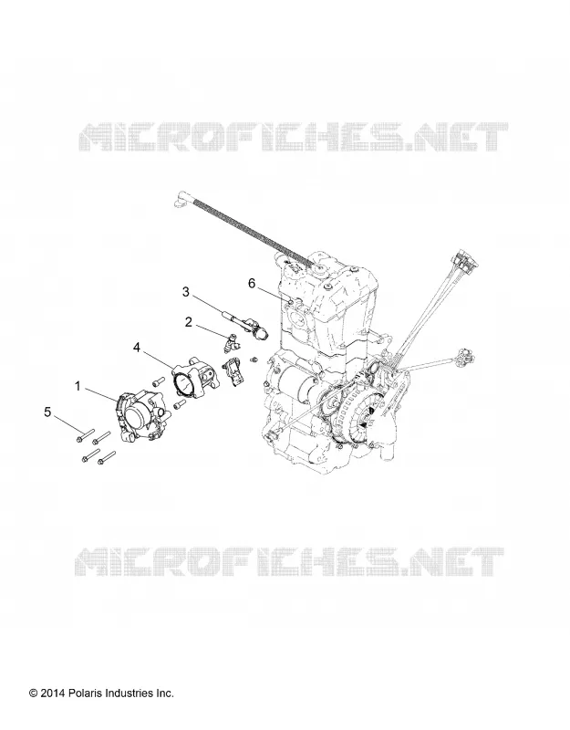 ENGINE, DROSSELKLAPPENGEHÃ„USE AND FUEL RAIL