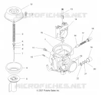 MOTOR, VERGASER, UPPER