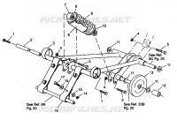 FRONT Drehmomentarm 500 EFI 0942774 and EFI SKS 0942574 (4924982498023A)