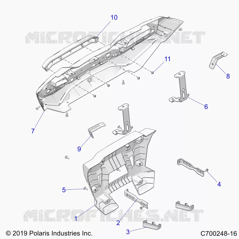 KAROSSERIE HINTEN BUMPER