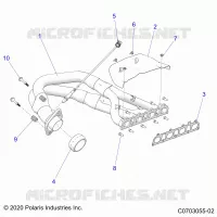 ENGINE, ABGASSYSTEM, HEADPIPE AND RELATED