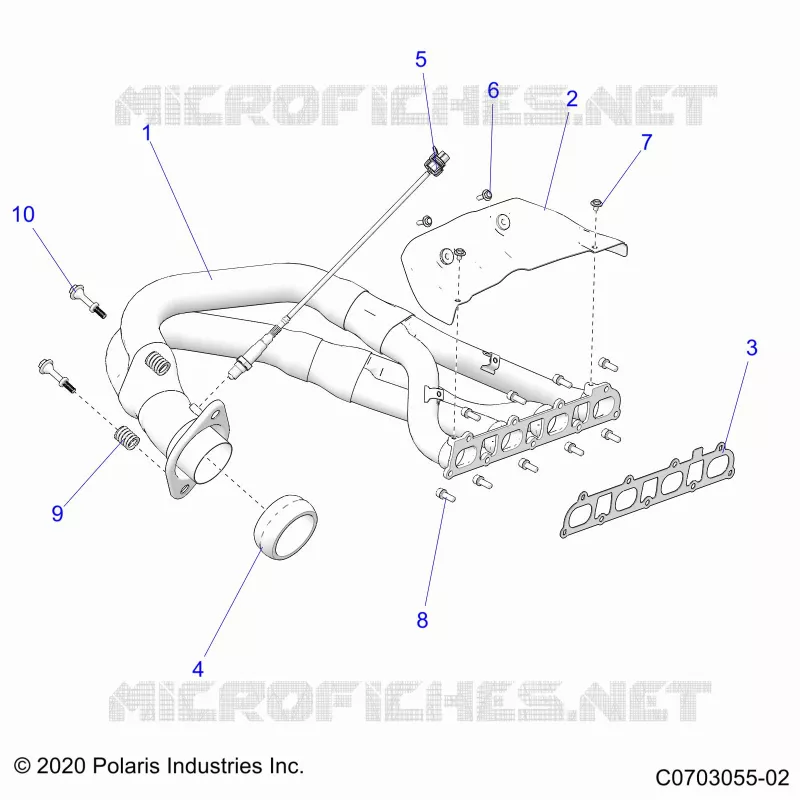 ENGINE, ABGASSYSTEM, HEADPIPE AND RELATED