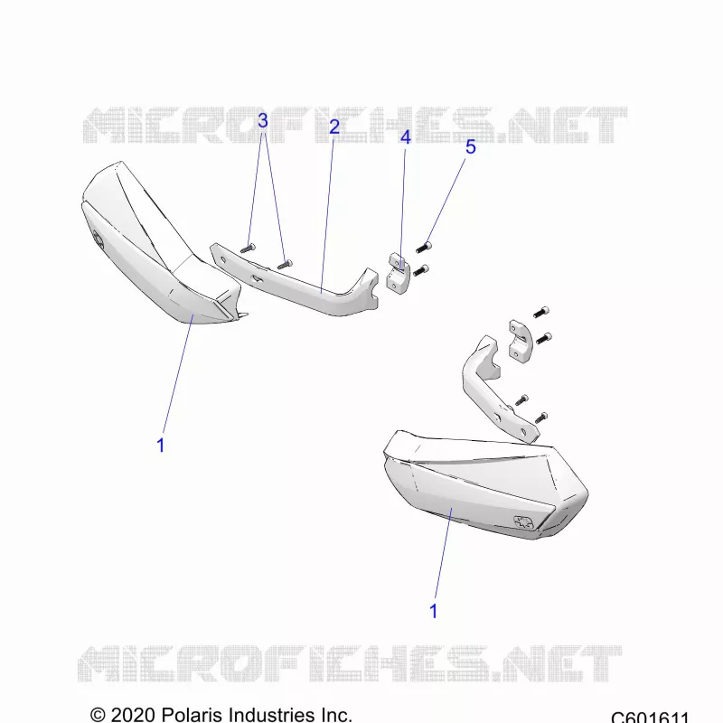 STEERING, HAND GUARDS