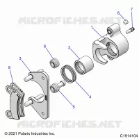 BRAKES, HINTERSATTELS