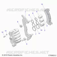 VORDERBREMSE CALIPER