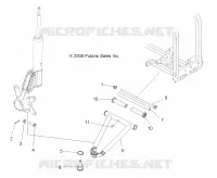 SUSPENSION, A-ARM and STREBE MOUNTING