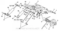 HINTER Drehmomentarm XLT E940767,  XLT SP E930667    XLT SKS E940567 (49274227420022)