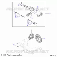 BRAKES, BREMSZANGE HINTEN