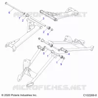 HINTERRADAUFHÃ„NGUNG CONTROL ARM, MOUNTING