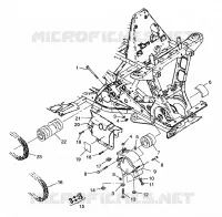 GETRIEBE VORNE XPLORER 400L W97CC38C (4939753975B002)