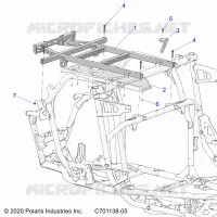 CHASSIS, CARGO BOX MONTAGE