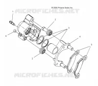 BREMSE BREMSZANGE VORNE AND REAR