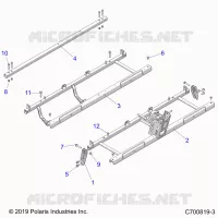 CHASSIS, SITZ SUPPORTS- G21GMD99AJ/AZ/BJ/BZ (C700819-3)