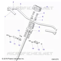 UPPER LENKEN &amp; HANDLEBAR ASM.