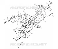 GETRIEBEGEHÄUSE   BREMSE MOUNTING Trail Blazer W947221 (4926832683B012)