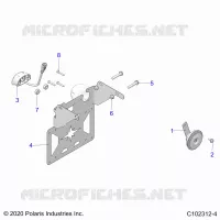 ELEKTRIC, HORN, AND LICENSE PLATE LIGHT