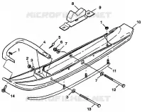 SKI 700 XC 0981766 AND EUROPEAN 700 XC E981766 (4944154415B003)